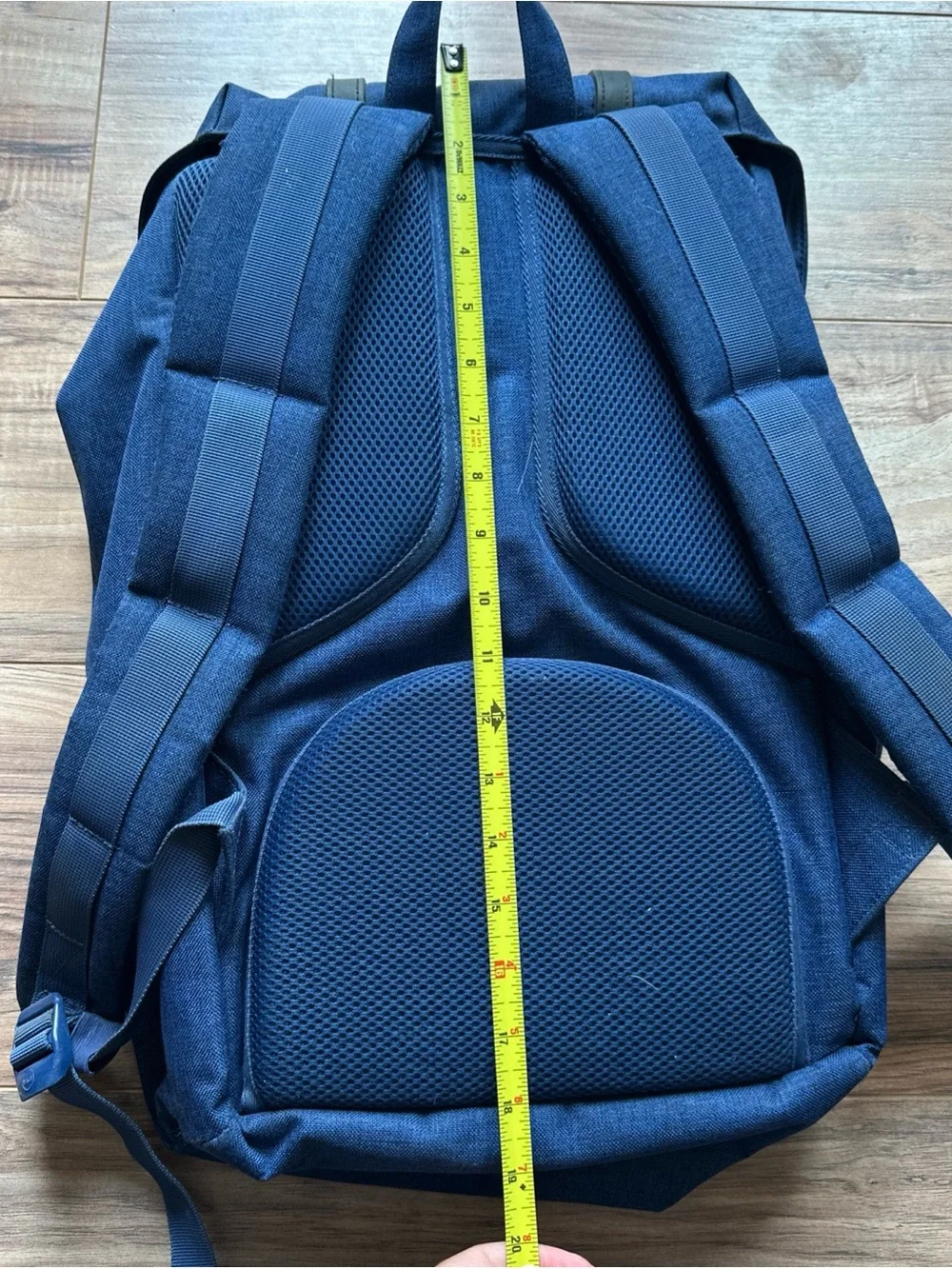 Herschel Supply Co. Little America backpack Laptop Padded Blue With Black Straps